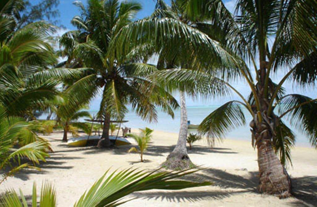 Paparei Beachfront Bungalows, Aitutaki Arutanga Bagian luar foto