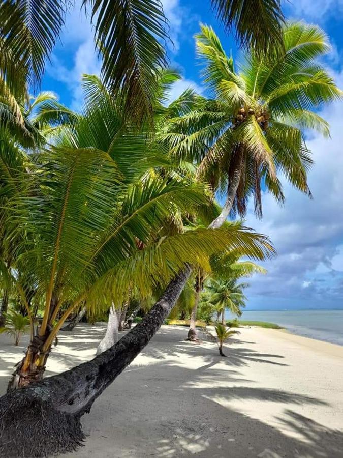 Paparei Beachfront Bungalows, Aitutaki Arutanga Bagian luar foto