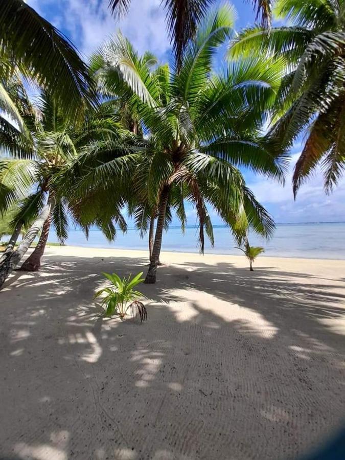 Paparei Beachfront Bungalows, Aitutaki Arutanga Bagian luar foto