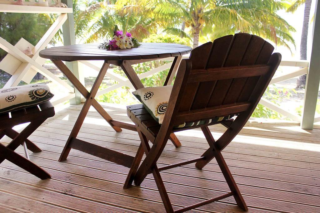 Paparei Beachfront Bungalows, Aitutaki Arutanga Ruang foto